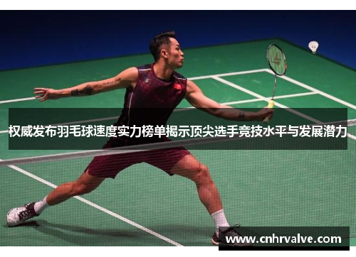 权威发布羽毛球速度实力榜单揭示顶尖选手竞技水平与发展潜力